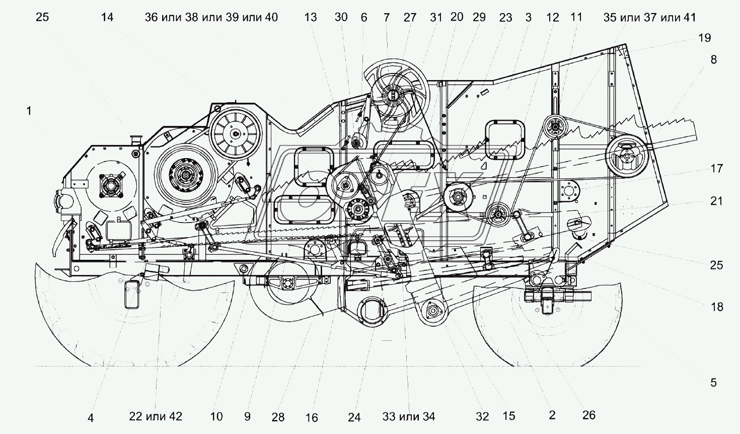 Очистка КЗК-12А-1-0202000 (вид слева)