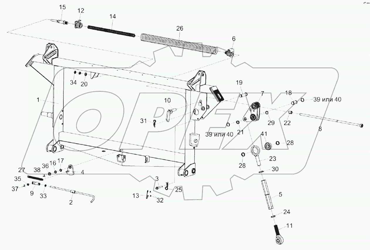 Рамка переходная КЗК-12А-1-1808000