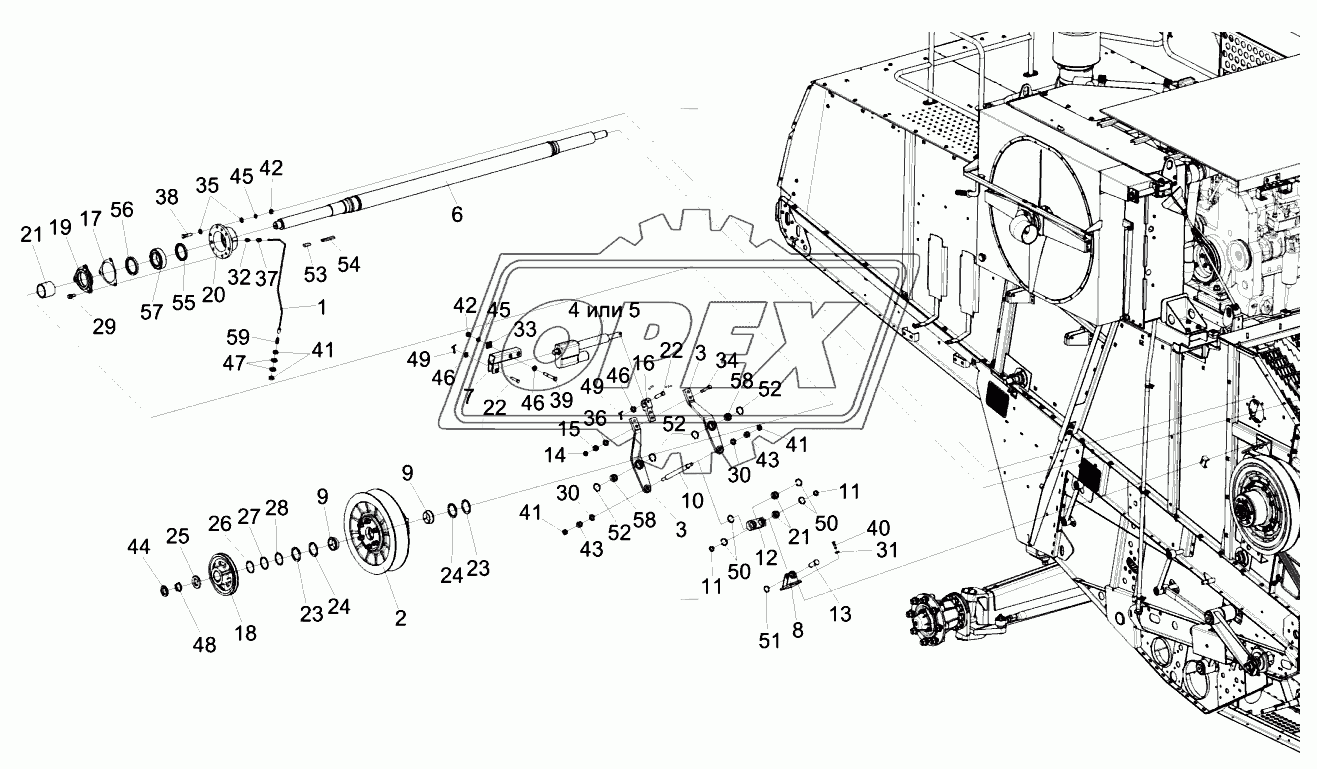 Очистка. Установка вариатора КЗК-1420-0108010