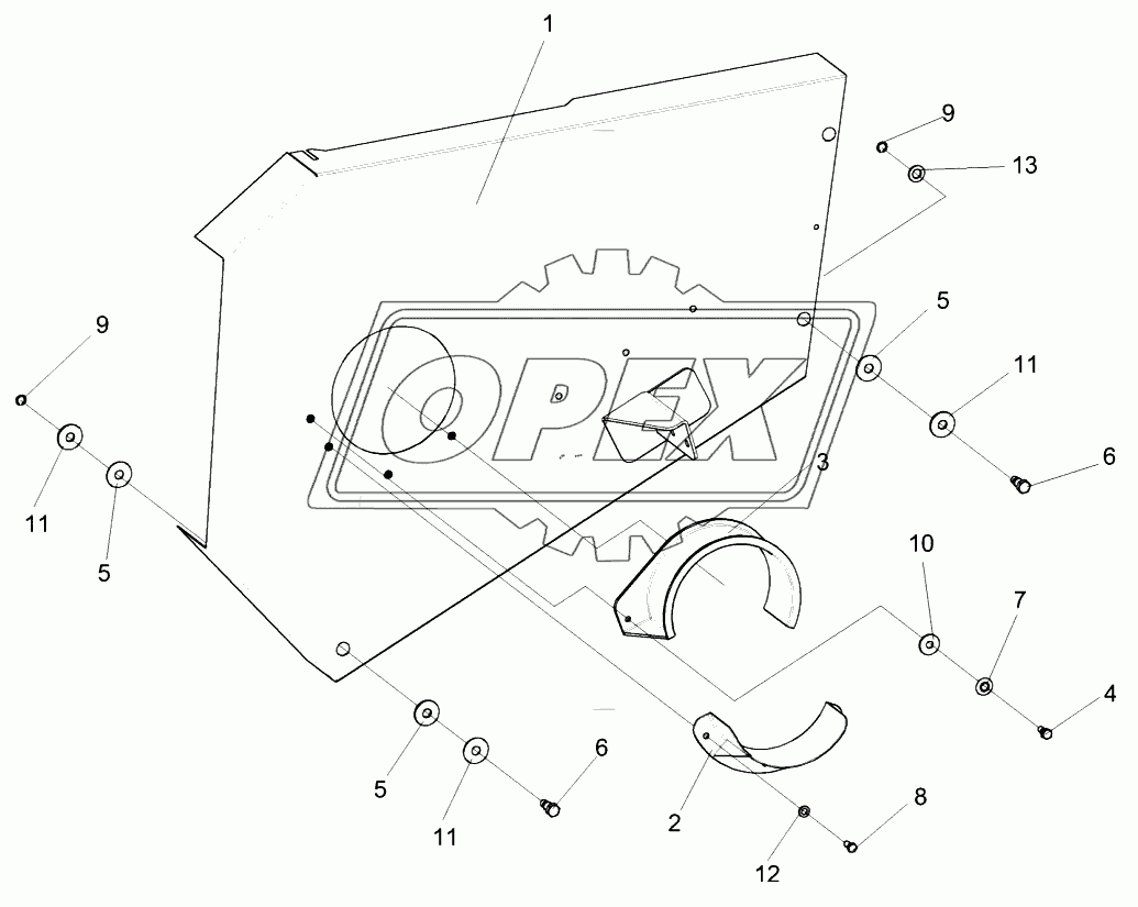 Ограждение КЗК-1420-1800100