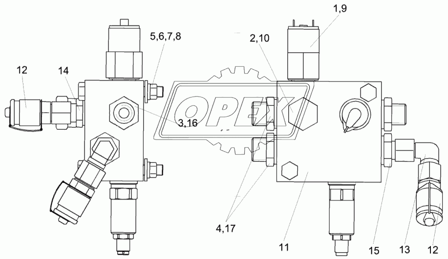 Клапан низкого давления КЗК-1420-0609310