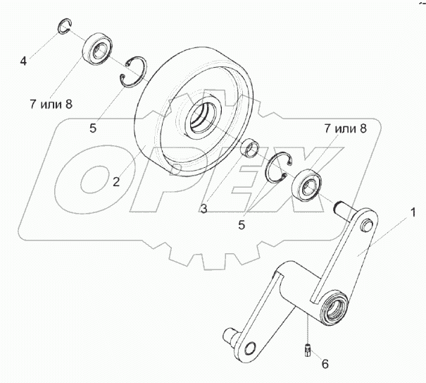 Ролик КЗК-1420-0102320