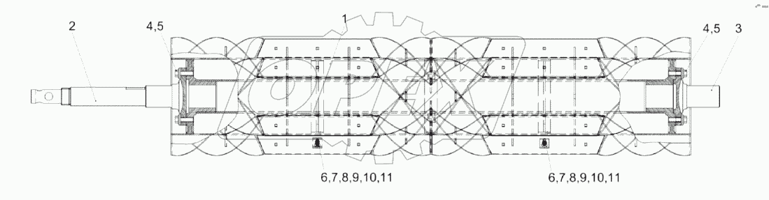Битер отбойный КЗК-1624-0105610