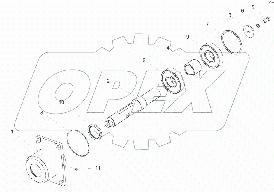 Опора КЗК-1624-0134050А