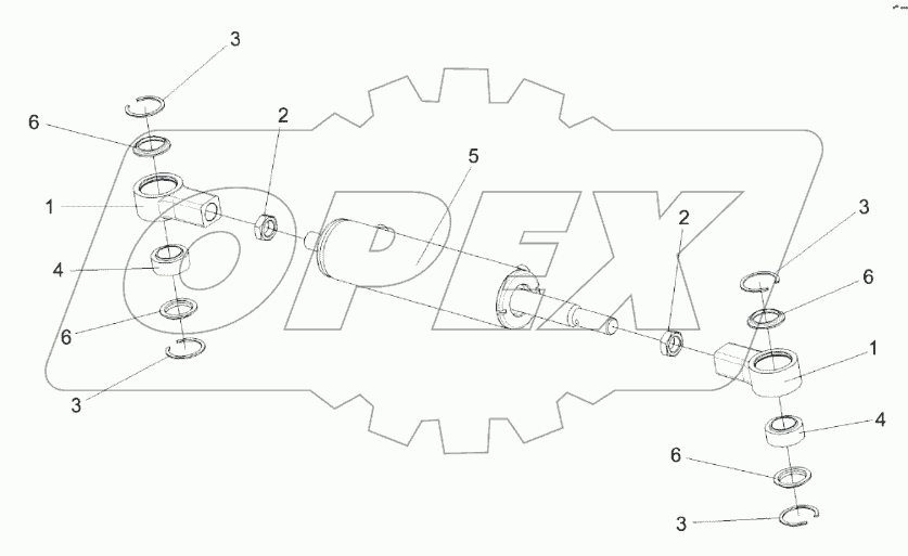 Гидроцилиндр УЭС-7-0109200