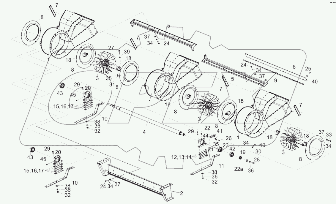 Вентилятор очистки КЗК-14-0217000