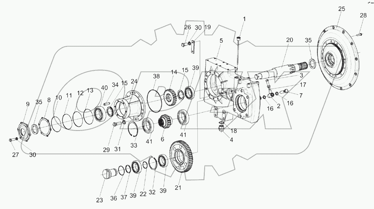 Мультипликатор КЗК-1420-0114000