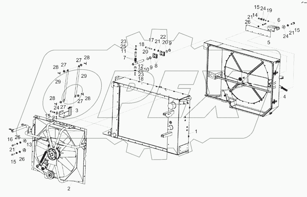 Радиатор КЗК-16-1-0106040