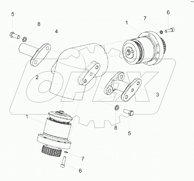 Редуктор КЗК-14-0210000