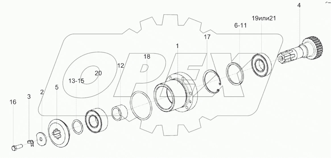Стакан КЗК-14-0210010
