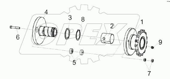 Муфта КЗК-14-0221190