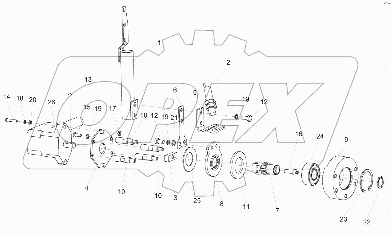 Привод КВК 0129310В