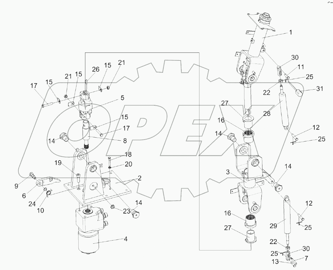 Привод КЗК-1420-0119240