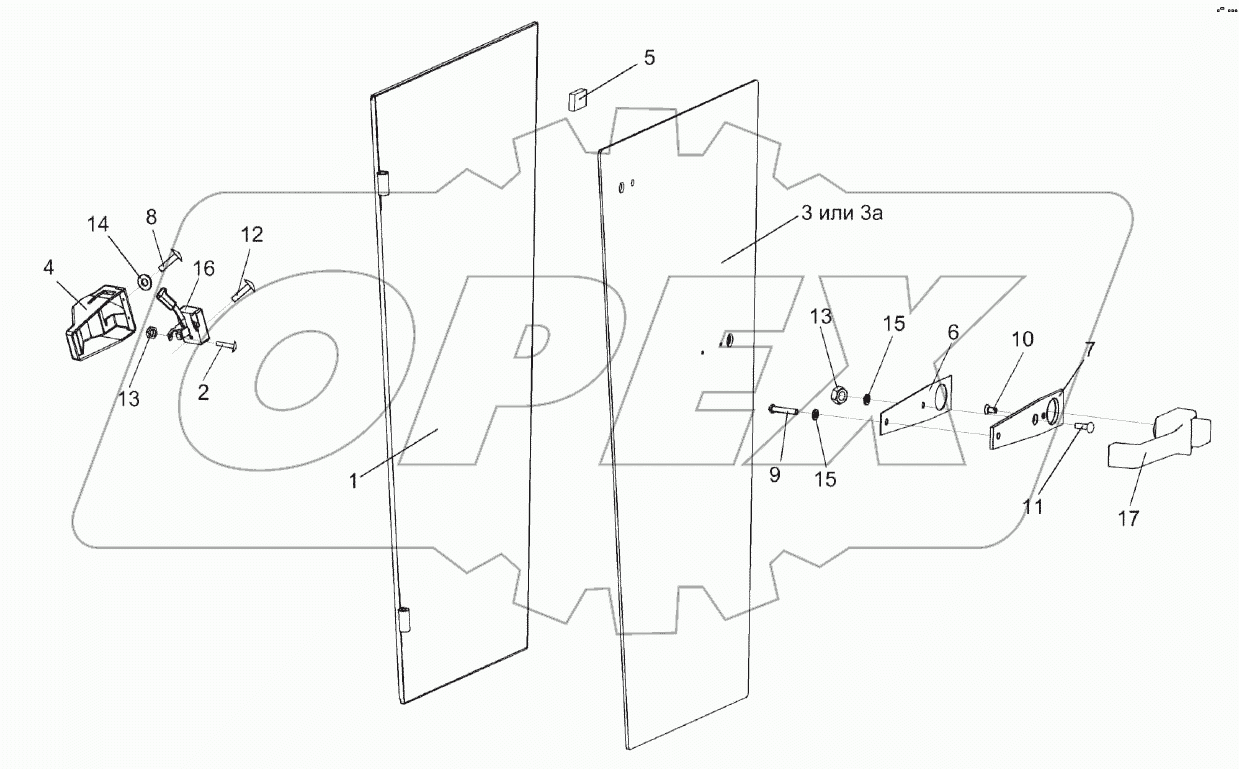 Дверь КВК 0120320-01