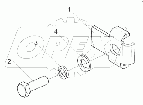Установка прижима КЗК-8-3-0113100