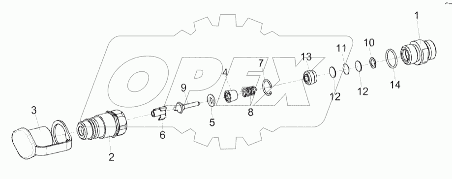 Полумуфта внутренняя КВК 0601450