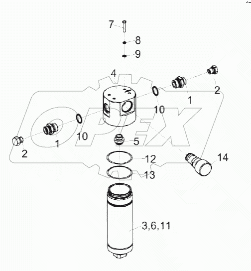 Фильтр напорный КЗК-1420-0602340