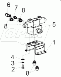 Гидроблок вентилятора КЗК-16-1-0604320