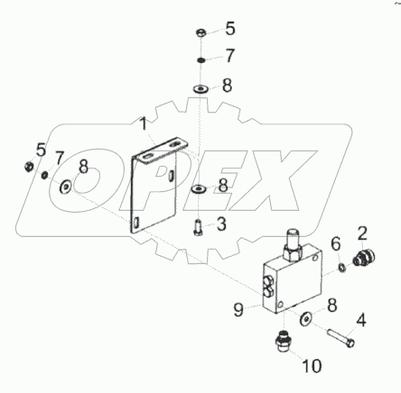 Клапан промывочный КЗК-1420-0608310