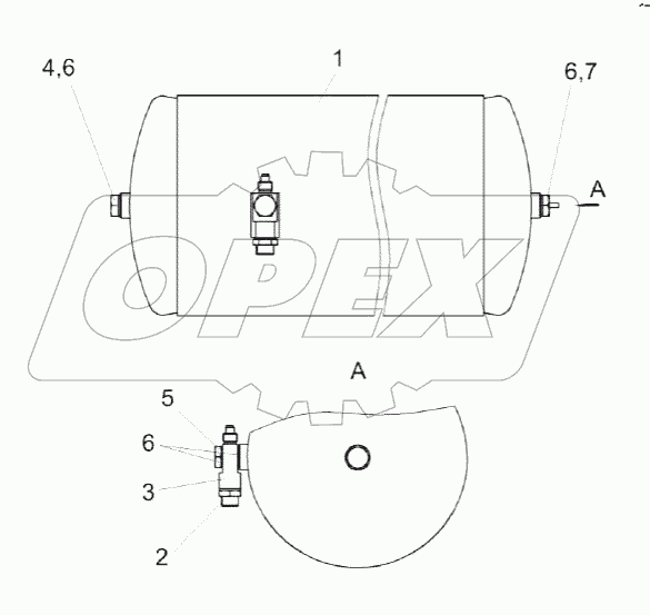 Ресивер КЗК-16-1-0800030