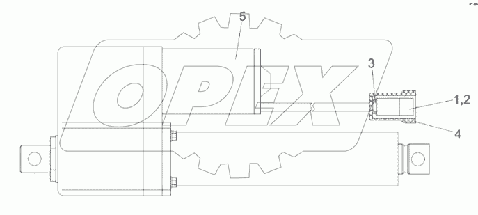 Электромеханизм КЗК-1420-0701080