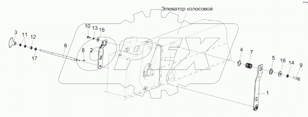 Установка датчиков КЗК-14-0208200