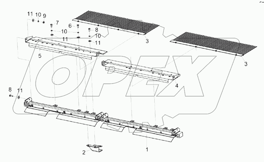 Профиль пальцевый КЗК-14-0260050А
