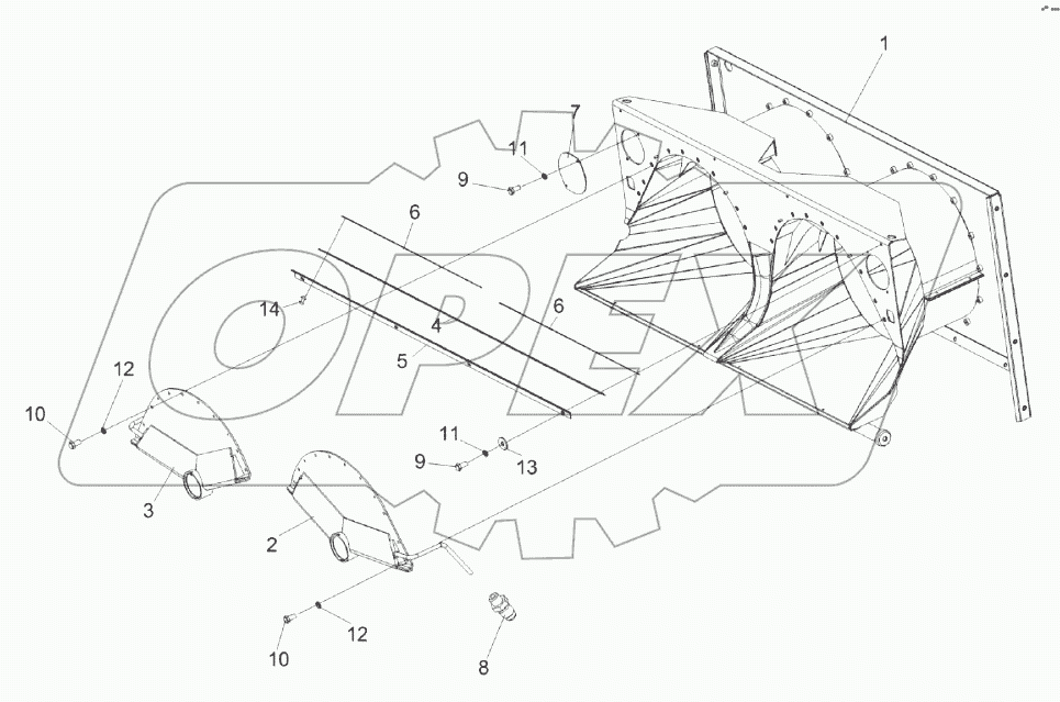 Горловина КЗК-14-0212160А