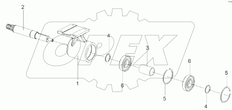 Опора КЗК-14-0212250