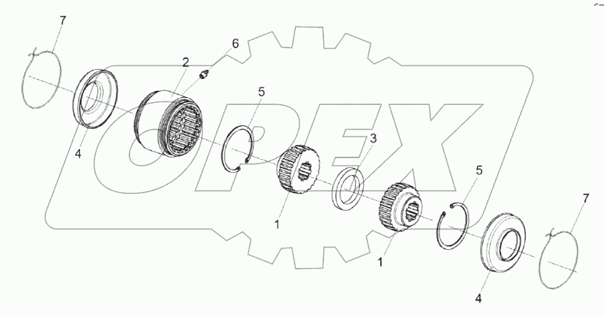 Муфта КЗК-1624-0214520