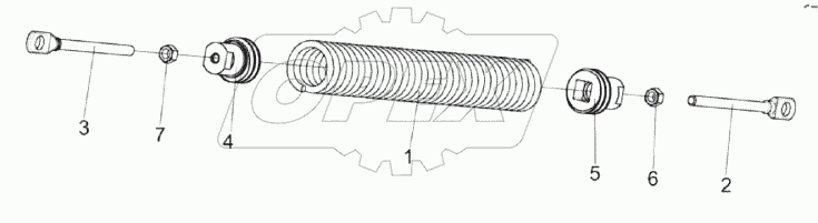 Пружина КЗК-14-0290800А