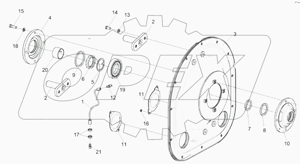 Крышка КЗК-1420-0102040