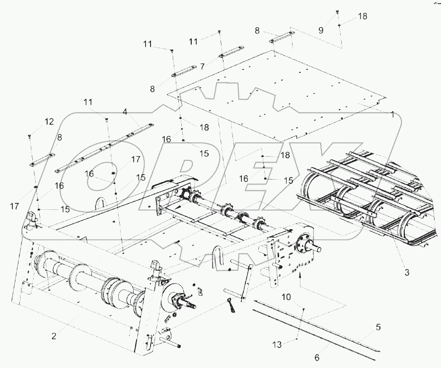 Камера наклонная КЗК-1420-1800010