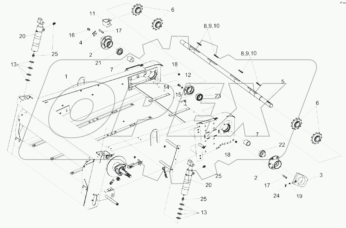 Камера наклонная КЗК-1420-1800010