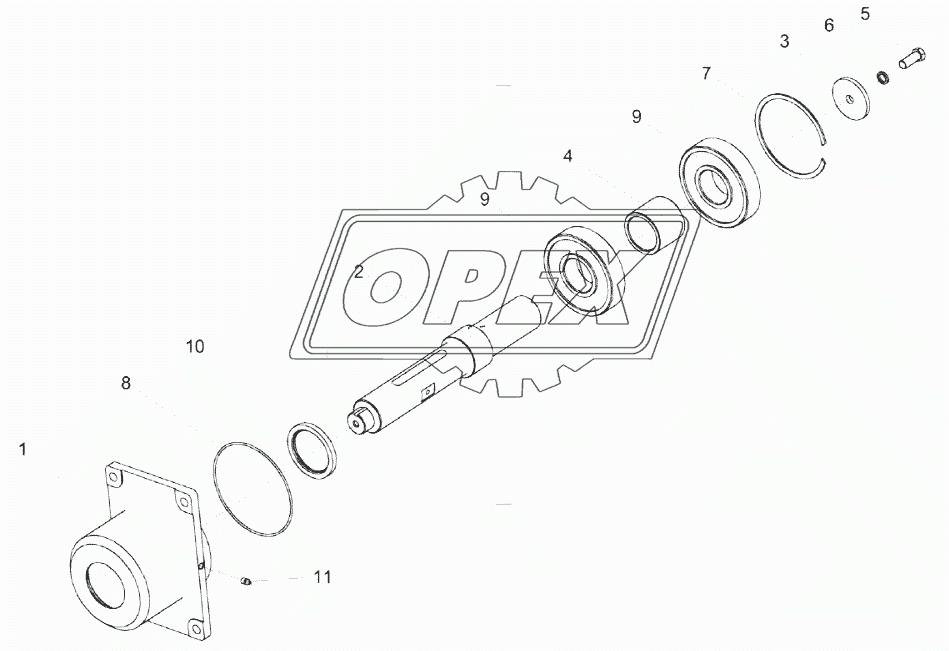 Опора КЗК-1624-0134050А