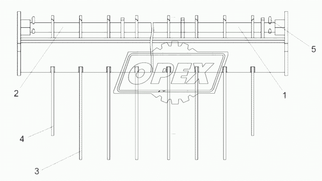 Опора ножевая КЗК-1420-0290030