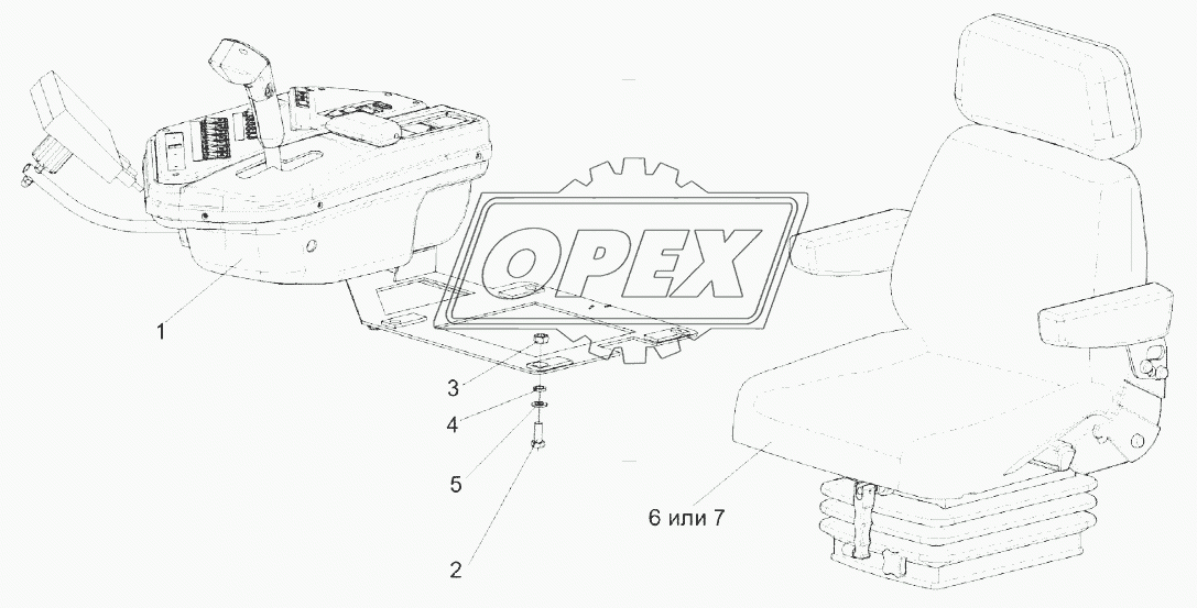 Сиденье КЗК-1420-0119040-01