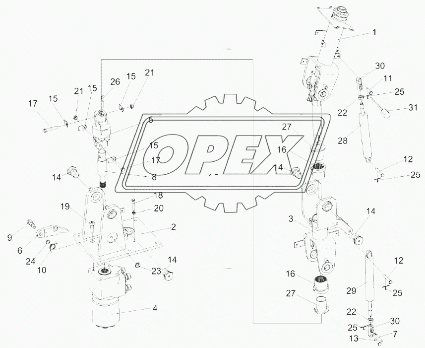 Привод КЗК-1420-0119240