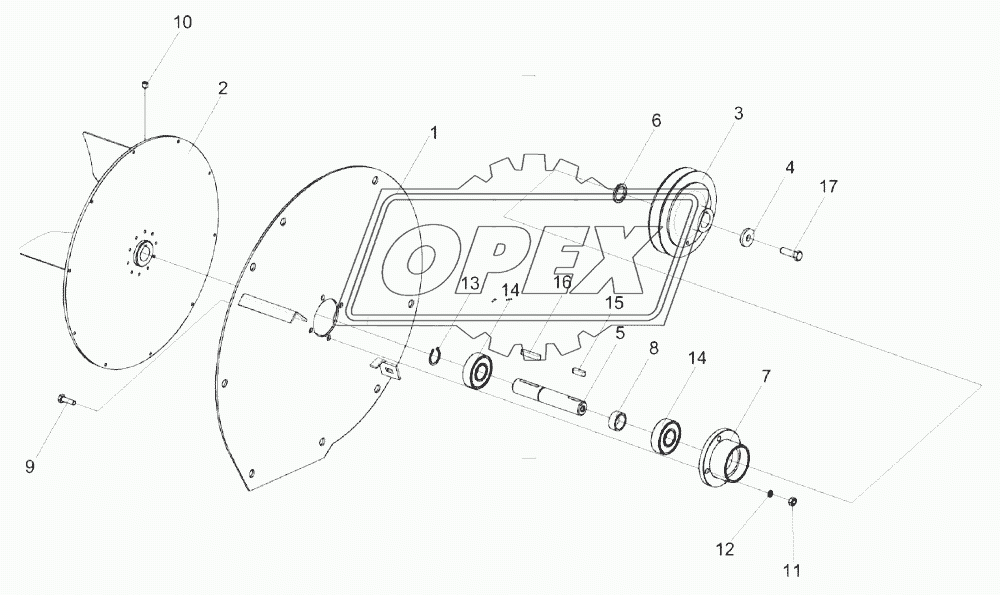 Вентилятор КЗК-1420-1808030