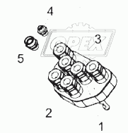 Разъем многофункциональный КЗК-1420-0608330