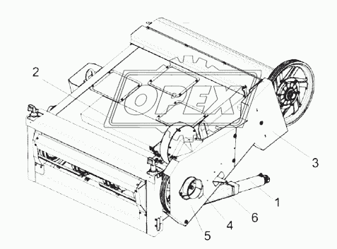 Установка камеры наклонной КЗК-1420-1800000 1