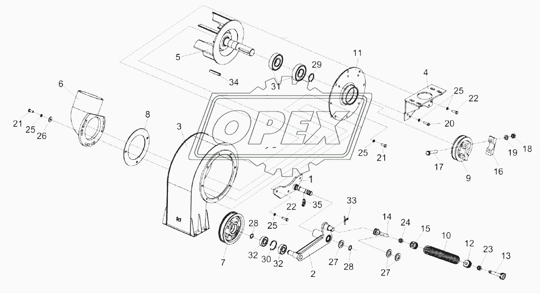 Вентилятор КЗК-14-0112010А