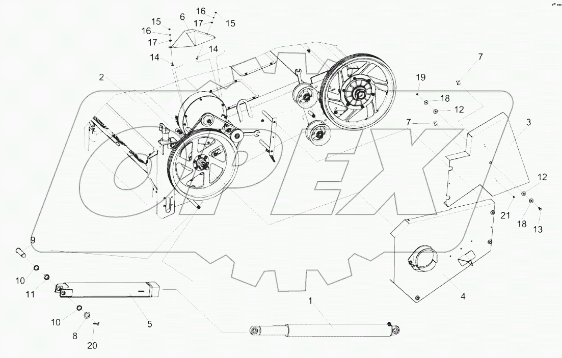 Установка камеры наклонной КЗК-1420-1800000