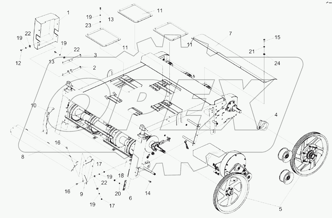 Камера наклонная КЗК-1420-1800010
