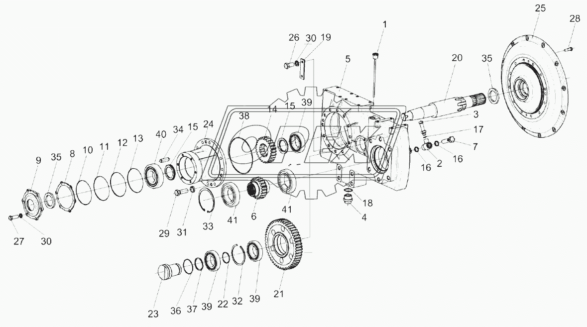 Мультипликатор КЗК-1420-0114000