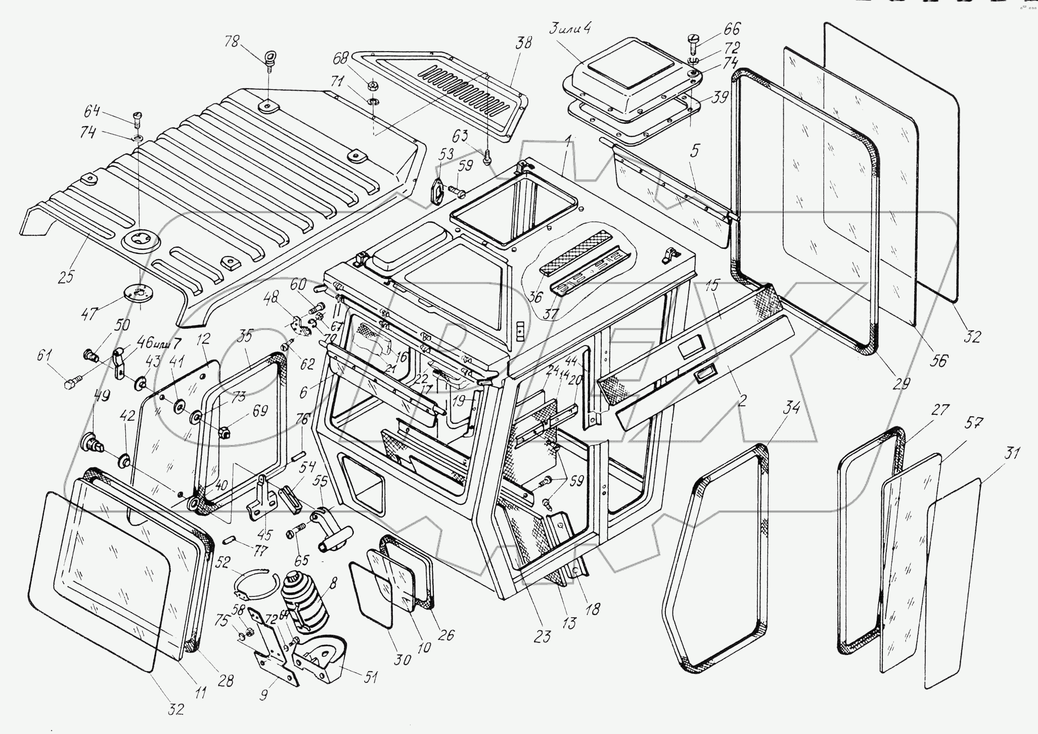 Кабина УЭС0200000
