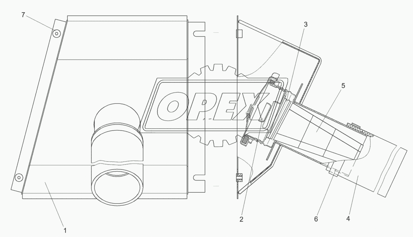 Коробка УЭС-7-1100180А