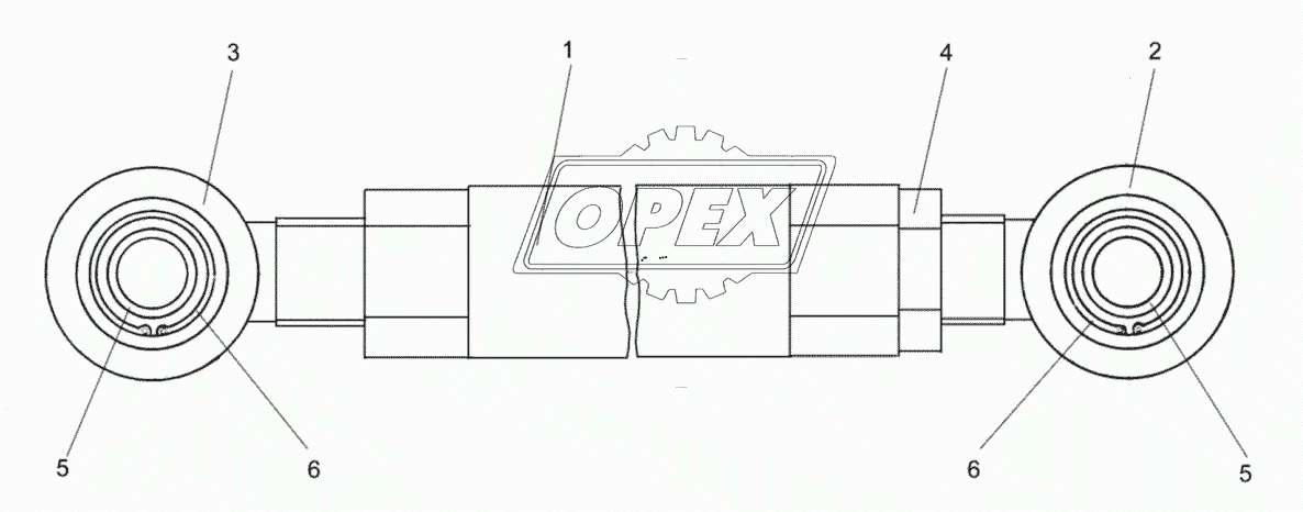 Стяжка УЭС-7-1000250