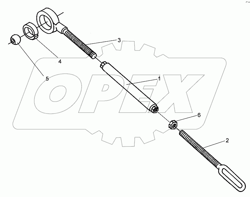 Стяжка УЭС0104200-01