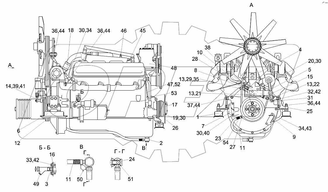 Двигатель УЭС-8-0400010
